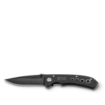 Steel and metal pocket knife with safety lock main view