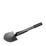 Metal folding shovel with compass for ice and snow main view