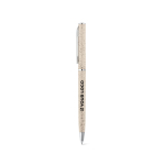 Eco-pen wheat straw with clip and black ink, Vip Natural main view