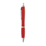 Wheat straw ballpoint pen in different colours, blue ink red colour