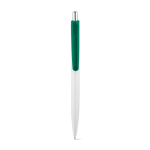 ABS pen with clip in assorted colours, blue ink green colour first view