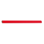 Wooden carpenter's pencil for the construction industry red colour