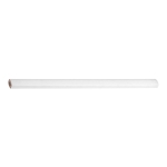 Wooden carpenter's pencil for the construction industry white colour