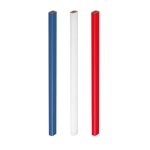 Wooden carpenter's pencil for the construction industry various colours