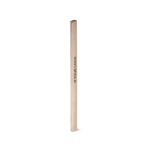 Simple carpenter's pencil made of natural wood main view