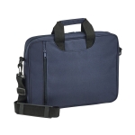 Conference bag, shoulder strap, main compartment blue colour