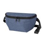 Bum bag made of 600D HD with zipped main compartment blue colour