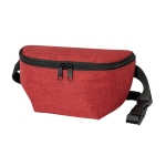 Bum bag made of 600D HD with zipped main compartment red colour