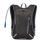 Sports backpack & drinking tube for drinks on the go, H2O grey colour first view