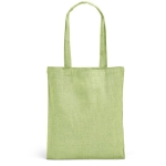 Recycled cotton bag, 140 g/m2, Reciclo light-green colour