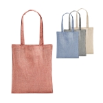 Recycled cotton bag, 140 g/m2, Reciclo various colours