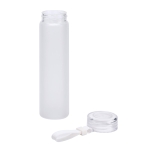 Matte gradient bottle, silicone loop, 470 ml white colour third view