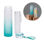 Matte gradient bottle, silicone loop, 470 ml various colours