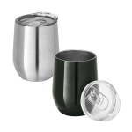 Stainless steel insulated mug with a shiny finish, 400 ml various colours