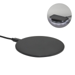 Wireless round quick charger with backlight various colours