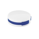 Round USB hub ABS with 4 ports, Round royal blue colour