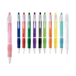 Ballpoint pen with black ink, Economy various colours