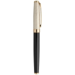 Luxurious roller pen with gold cap black ink gold colour