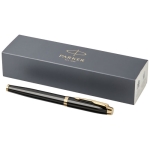 Professional and reliable company pen black ink, Parker IM Elegant gold colour