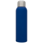 Large stainless steel bottle with screw cap, 820 ml blue colour