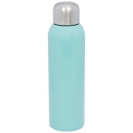 Large stainless steel bottle with screw cap, 820 ml turquoise colour