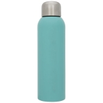 Large stainless steel bottle with screw cap, 820 ml turquoise colour