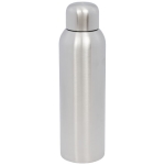 Large stainless steel bottle with screw cap, 820 ml silver colour