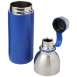 Elegant bicolor steel bottle, 590 ml blue colour