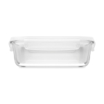 Glass lunch box with airtight PP lid, 900 ml transparent colour seventh view