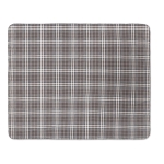 RPET tartan fleece blanket in a cover, 180 g/m2 grey colour sixth view