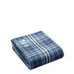 RPET tartan fleece blanket in a cover, 180 g/m2 view with print area