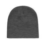 Unisex hat made of soft, elastic RPET dark grey colour