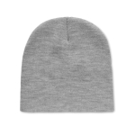 Unisex hat made of soft, elastic RPET white/grey colour