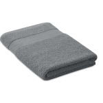 Medium organic cotton towels, 360 g/m2 grey colour