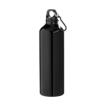 Large aluminium bottle, 770 ml black colour