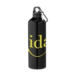 Large aluminium bottle, 770 ml black colour