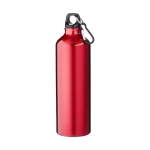 Large aluminium bottle, 770 ml red colour