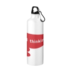 Large aluminium bottle, 770 ml white colour