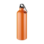 Large aluminium bottle, 770 ml orange colour