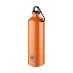 Large aluminium bottle, 770 ml orange colour