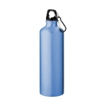 Large aluminium bottle, 770 ml light blue colour