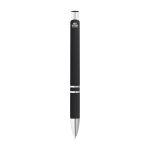 Antibacterial ballpoint pen in black or white, Antibacterial Lines black colour third view