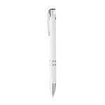 Antibacterial ballpoint pen in black or white, Antibacterial Lines white colour