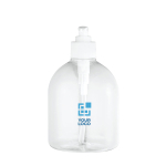 Bottle with dispenser, refillable and reusable, 500 ml main view