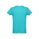 Cotton T-shirt, 150 g/m2, THC Luanda turquoise colour second view