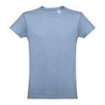 Cotton T-shirt, 150 g/m2, THC Luanda light blue colour