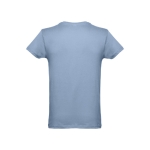 Cotton T-shirt, 150 g/m2, THC Luanda light blue colour second view