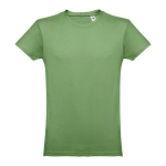 Cotton T-shirt, 150 g/m2, THC Luanda emerald green colour first view