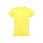 Cotton T-shirt, 150 g/m2, THC Luanda light yellow colour first view