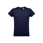 Cotton T-shirt, 150 g/m2, THC Luanda ultramarine blue colour first view